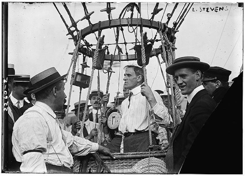 A. Leo Stevens, July 1911 (Library of Congress G G Bain Collection)