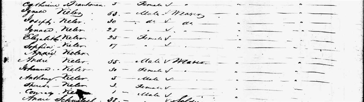 Arrived in New York 1 September 1831 aboard the French Ship Duquesne