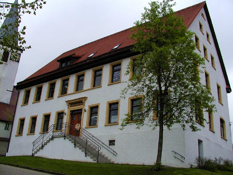 Gemeindehaus Machtolsheim, Mai 2004