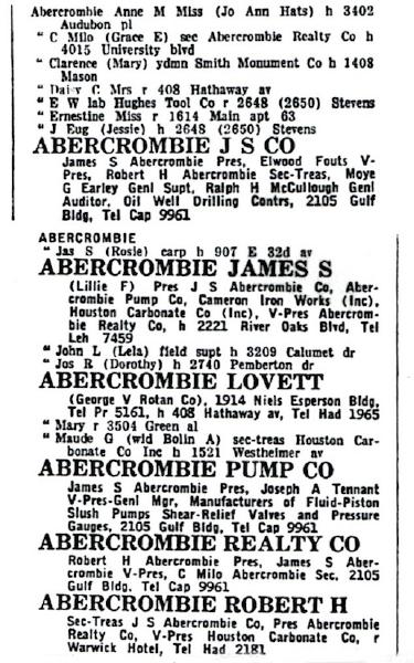 1937 Houston City Directory