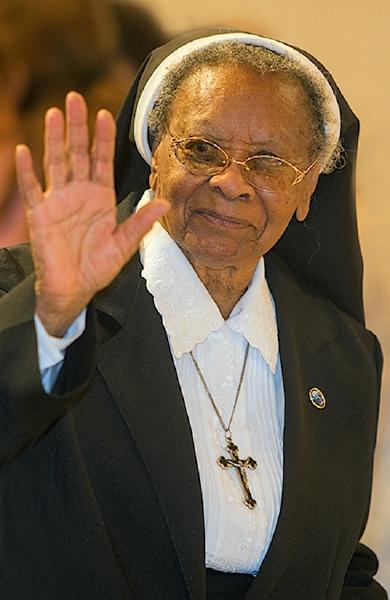 Sister Mary Clementina Givewns, September 2015