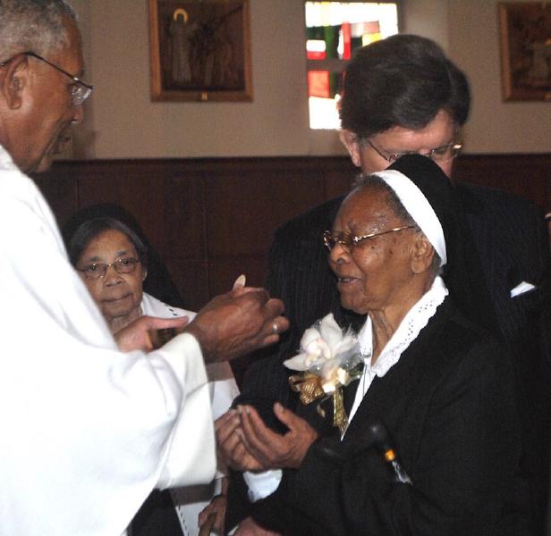 Sister Mary Clementina Givens, Diamond Jubilee, September 2015