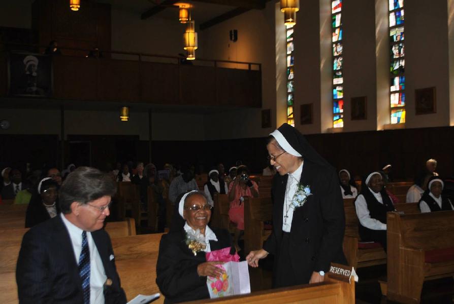 Sister Mary Clementina Givens, Diamond Jubilee, September 2015