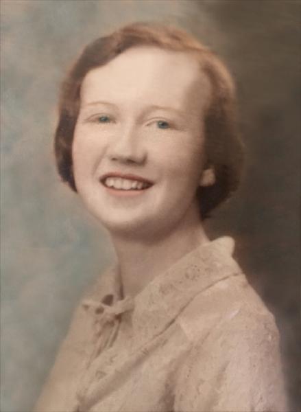 Opal Fern Martin, about 1928