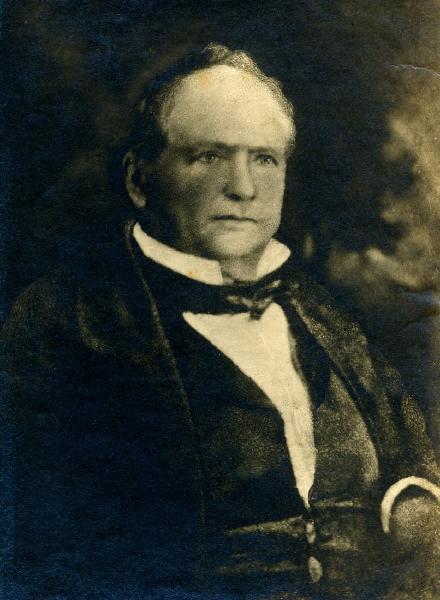 Michel Branamour Menard, 1805-1856
Courtesy of the Rosenberg Library, Galveston, Texas