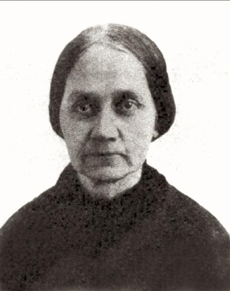 Rebecca Ann Evans Pegues, 1816-1889