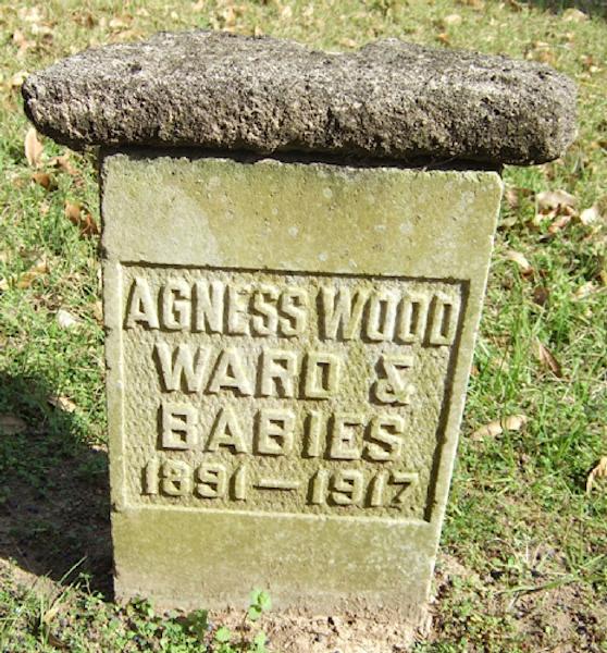Hattie Agnes Teague Wood Ward (1891-1917), Fairview Cemetery, Grimes County