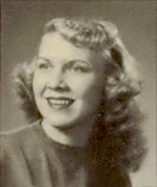 Rex Ann Ward, 1949 Southwestern University Yearbook