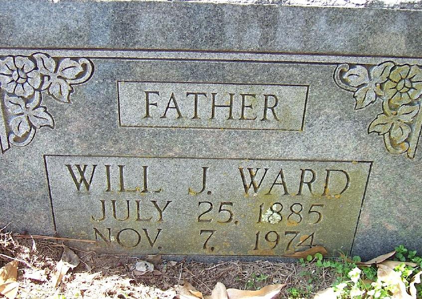Will Jay Ward (1885-1974), Fairview Cemetery, near Richards