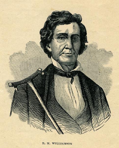 Robert McAlpin Williamson, 1804-1859
Courtesy of the Rosenberg Library, Galveston, Texas