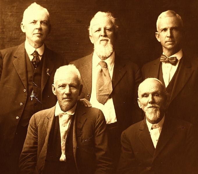 Sons of Green Mark Wood and Mary Jane LeGrand, about 1896