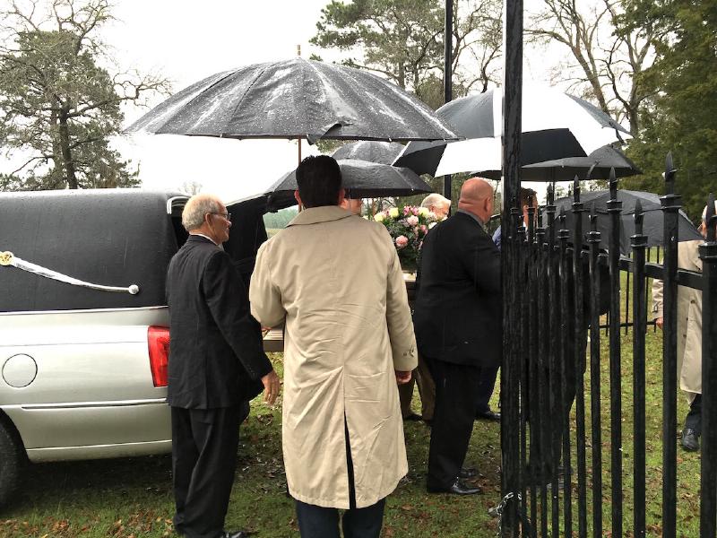 Opal Wood, Fairview Cemetery, near Richards, 17 January 2017
