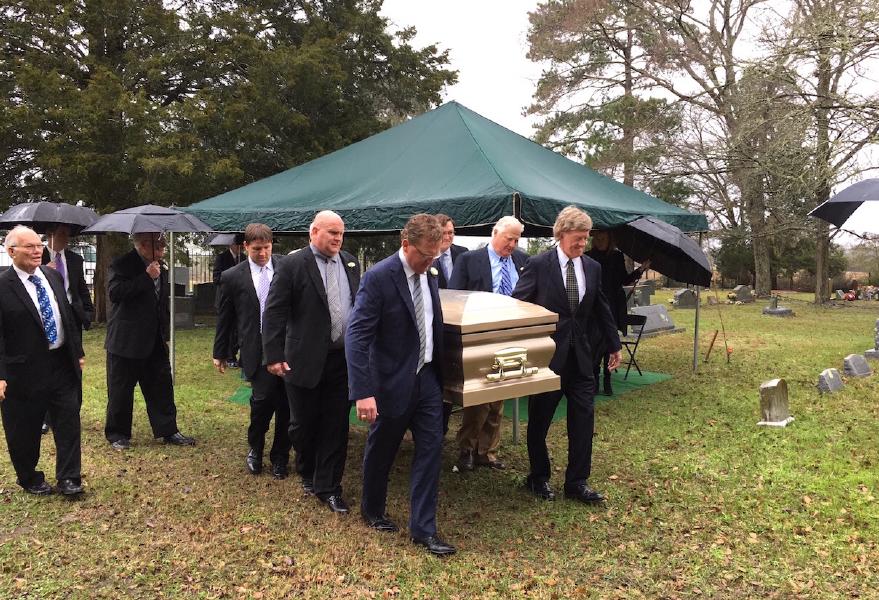 Opal Wood, Fairview Cemetery, near Richards, 17 January 2017