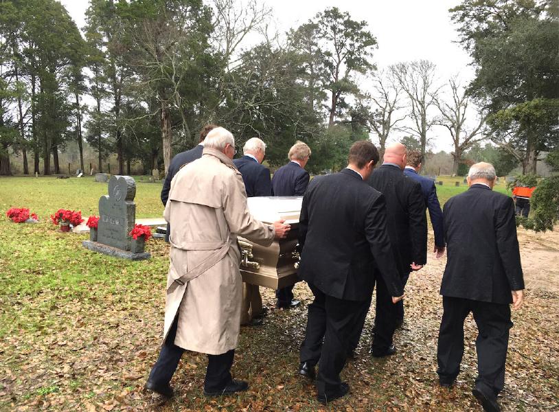 Opal Wood, Fairview Cemetery, near Richards, 17 January 2017