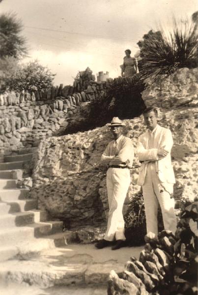 Walter Wood and son Billie