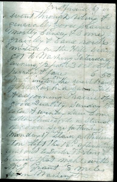 Green Wood Travel Journal (page 12) 14-18 April 1848