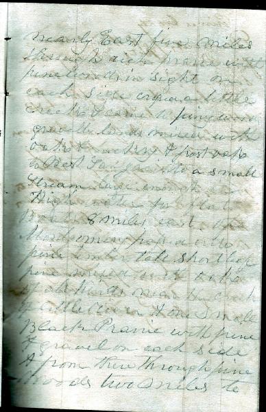 Green Wood Travel Journal (page 18) 23 April 1848