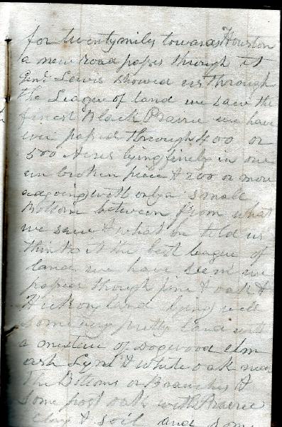 Green Wood Travel Journal (page 20) 24 April 1848