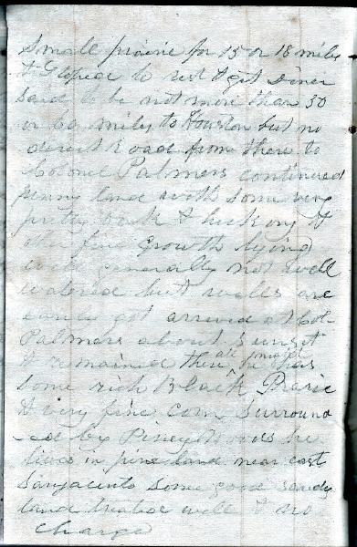 Green Wood Travel Journal (page 21) 24 April 1848