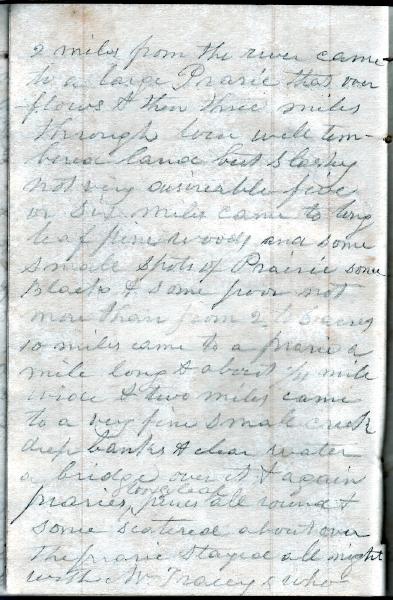 Green Wood Travel Journal (page 23) 25 April 1848