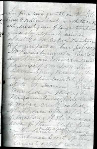 Green Wood Travel Journal (page 26) 26 April 1848