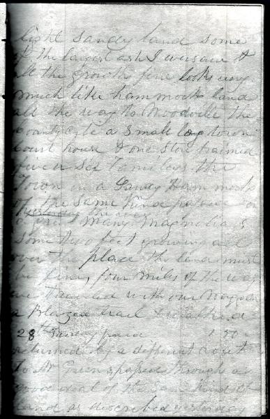 Green Wood Travel Journal (page 28) 27-28 April 1848