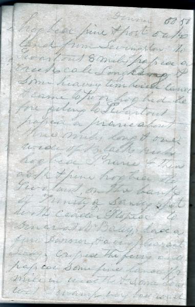 Green Wood Travel Journal (page 31) 30 April 1848