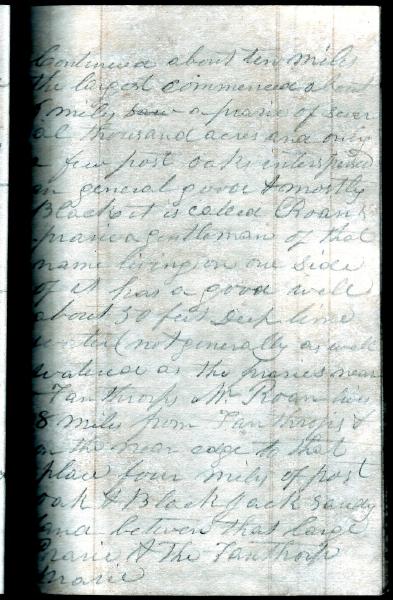 Green Wood Travel Journal (page 36) 3 May 1848