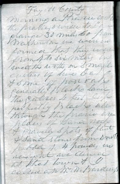 Green Wood Travel Journal (page 39) 6 May1848