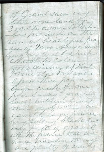 Green Wood Travel Journal (page 42) 7 May1848