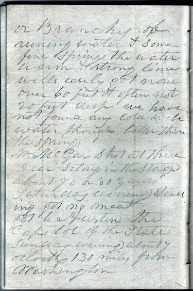 Green Wood Travel Journal (page 43) 7 May1848