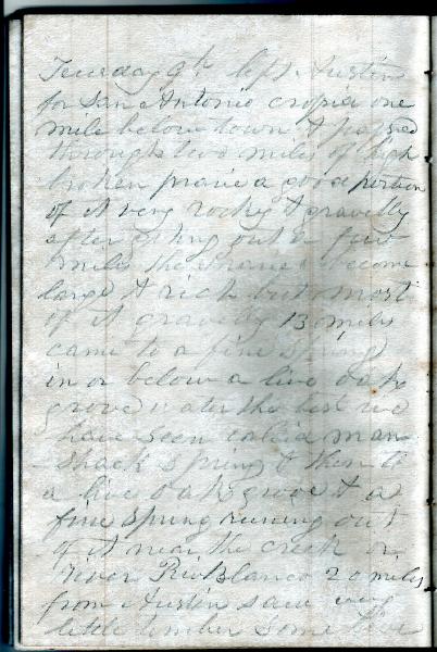 Green Wood Travel Journal (page 45) 9 May 1848