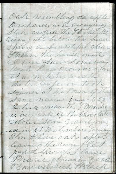 Green Wood Travel Journal (page 46) 9 May 1848