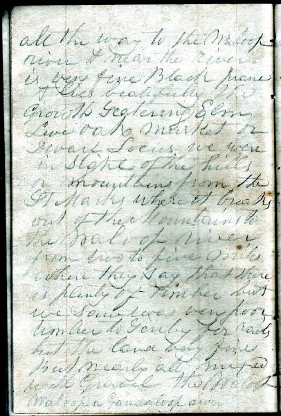 Green Wood Travel Journal (page 47) 9 May 1848