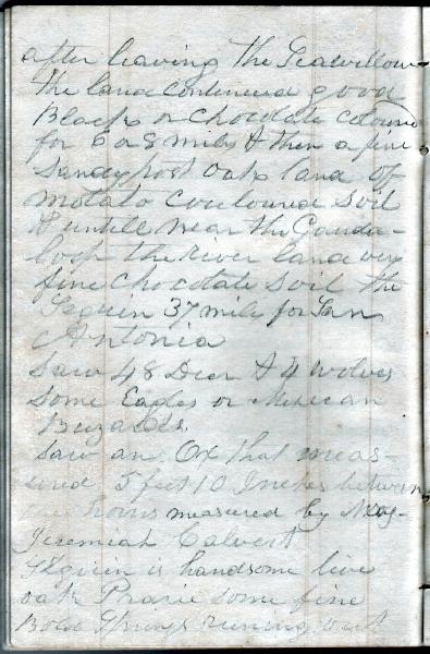 Green Wood Travel Journal (page 57) 14 May 1848