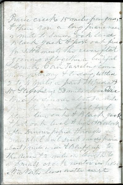 Green Wood Travel Journal (page 61) 16 May 1848