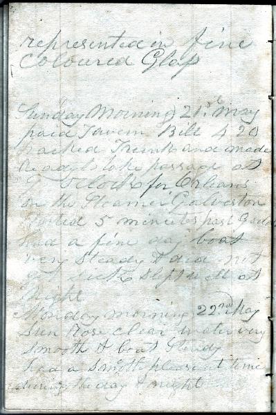 Green Wood Travel Journal (page 67) 20-22 May 1848