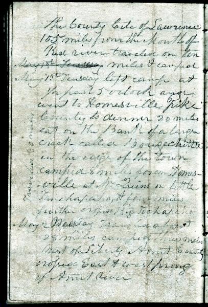 Green Wood Travel Journal (page 75) 30 April - 2 May 1849