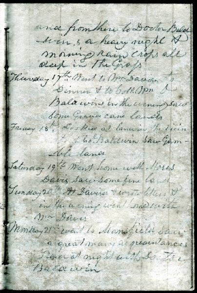 Green Wood Travel Journal (page 80) 16-21 May 1849