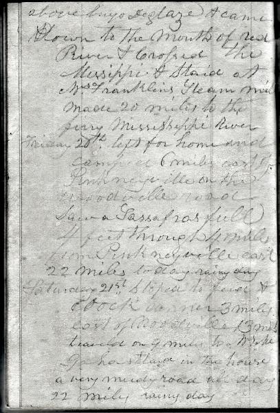 Green Wood Travel Journal (page 91) 19-21 July 1849