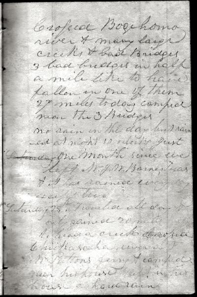 Green Wood Travel Journal (page 94) 27-28 July 1849