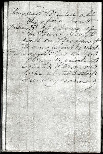 Green Wood Travel Journal (page 97) 2-4 August 1849